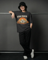 Uttar Pradesh Taj Mahal Graphic Oversized T-Shirt – Trendy Streetwear Cotton Tee for Women