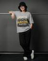 UP Wale Alag Hi Level Ke Hote Hain Graphic Oversized T-Shirt – Trendy Uttar Pradesh Streetwear Tee