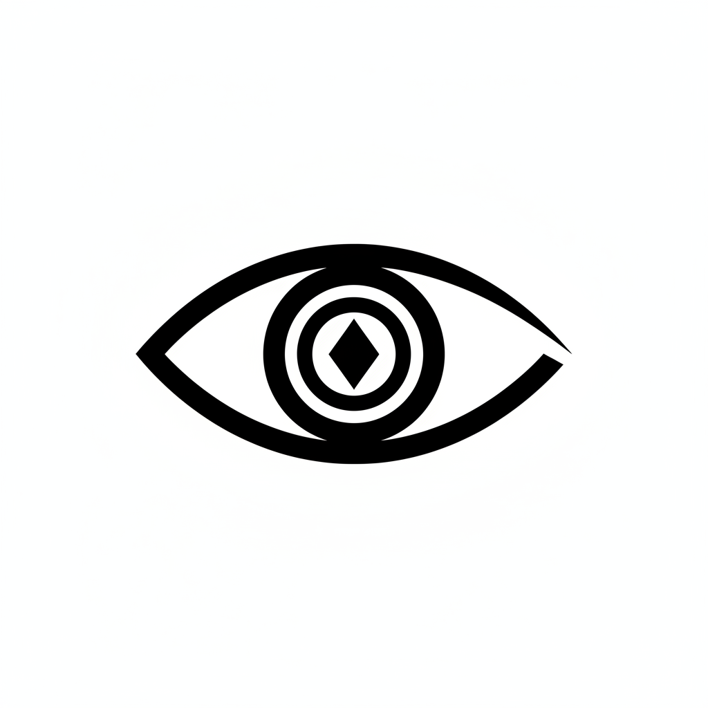 eye image for logo wihtout background and wihtound text'