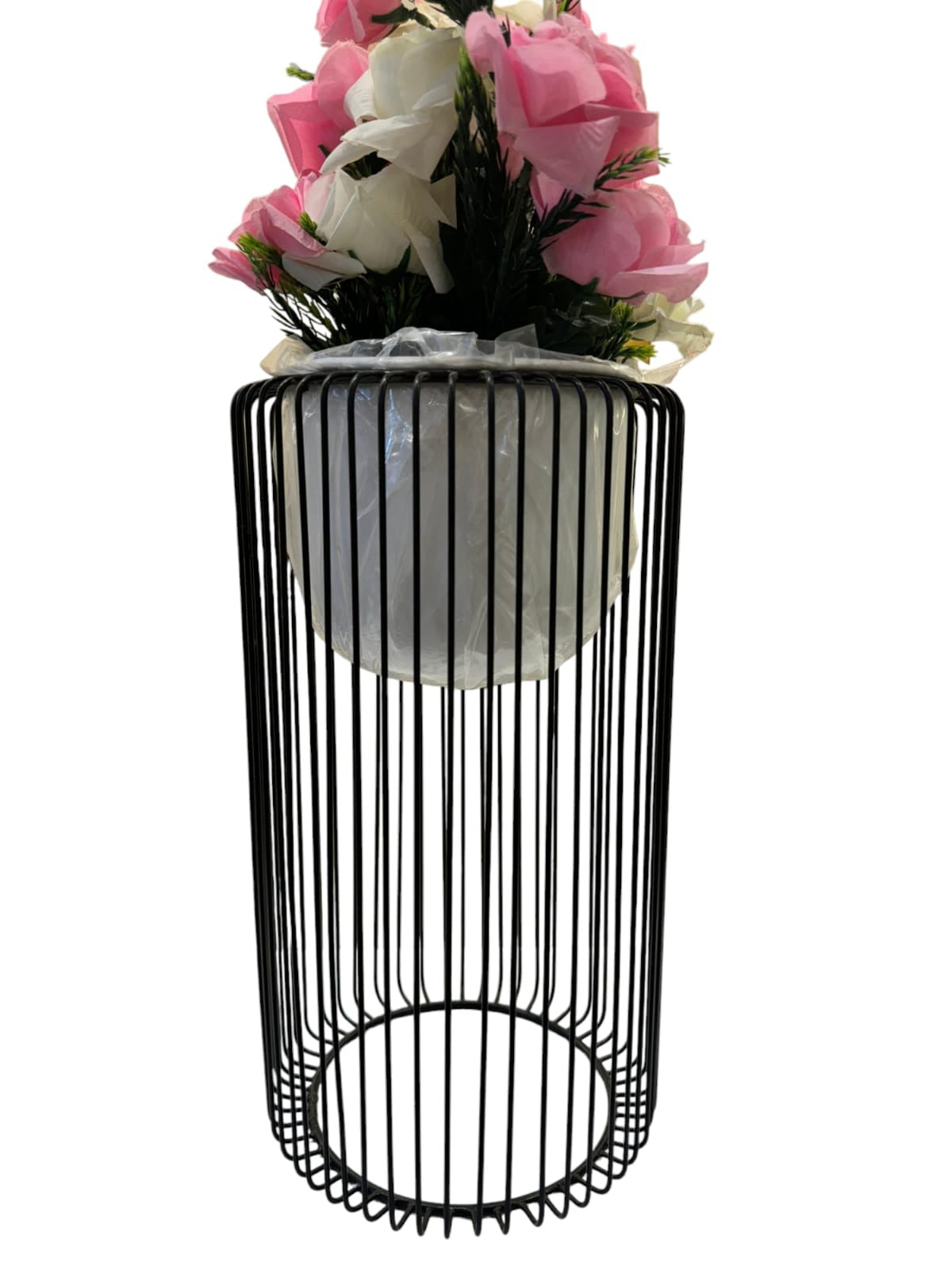 Cylindrical Flower Vase (Without Flower)