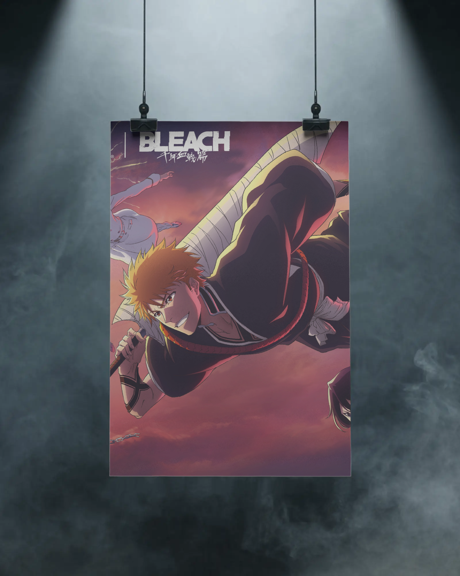 Skyfall Clash – Anime x Battle Royale Inspired Action Poster